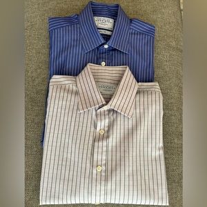 Charles Tyrwhitt Dress Shirts 16/36, French Cuffs. Set if 2 Shirts - $25